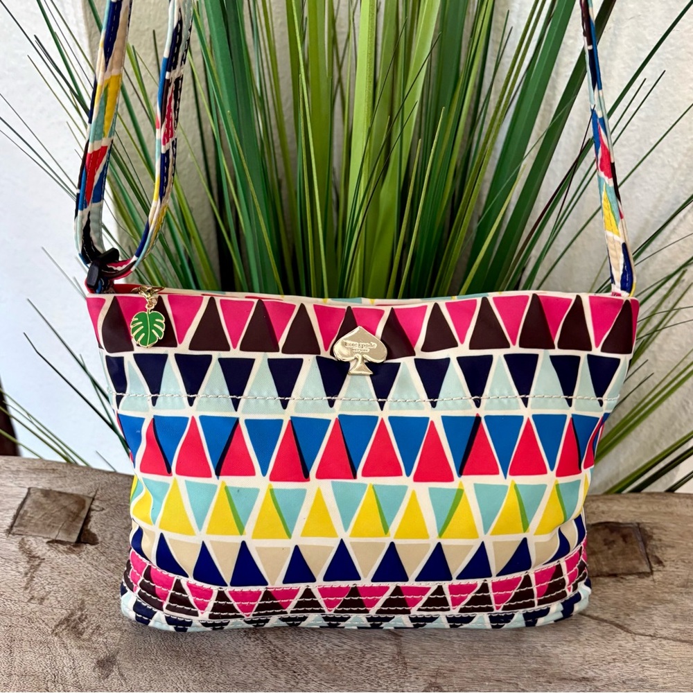Kate Spade Triangle Print Crossbody